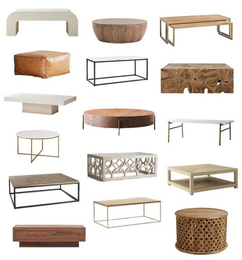 These beautiful coffee tables will update your living room with a touch of modern style #homedecor #livingroomfurniture #livingroomdecor Modern Coffee Table Ideas, Meja Sofa, Coffee Table Ideas, Books Decor, Kursi Bar, Table Decor Living Room, 카페 인테리어 디자인, Beautiful Sofas, Cool Coffee Tables