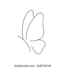 1,584 Butterfly Drawing Easy Images, Stock Photos & Vectors | Shutterstock Butterfly Aesthetic Drawing Easy, Easy Buterfluffy Drawing, Easy Butterfly Doodle, How To Draw A Butterfly Easy, Butterfly Tattoo Easy, Draw Butterfly Easy, Butterfly Easy Drawing, Butterfly Drawing Simple, Simple Butterfly Drawing