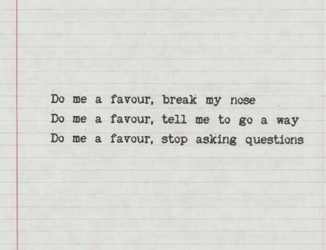 do me a favour / arctic monkeys MY FAV SONG BY THEM!!! Do Me A Favour Arctic Monkeys, Mood Lyrics, Do Me A Favour, Arctic Monkeys Lyrics, Fav Song, Monkey 3, The Last Shadow Puppets, Artic Monkeys, Winter Sunset