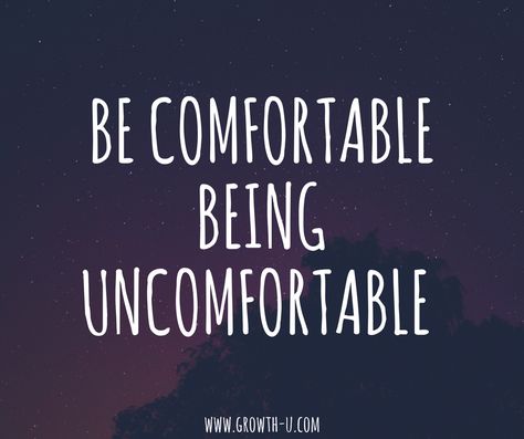 Doubt, blame, laziness, fear are all ways in which we keep ourselves the same...and, consequently, create unnecessary suffering. The way you move out of these patterns is by responding differently than how you have before. Focusing on what you desire and moving through the resistance phase to being different. Sure, is discomfort part of growing, yes? Discomfort is temporary and sure beats sabotage and suffering. Be comfortable being uncomfortable as you grow. Be comfortable being uncomfortable t You Have To Get Comfortable With Being Uncomfortable, Find Comfort In Discomfort, Discomfort Quotes, Be Comfortable Being Uncomfortable, Uncomfortable Quote, Get Comfortable With Being Uncomfortable, Comfortable With Being Uncomfortable, Comfortable Being Uncomfortable, Vision Board Photos