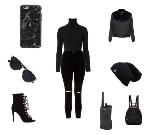 "Undercover spy" by jaelyn-watkins on Polyvore featuring Witchery, New Look, Agent 18, Glamorous, Motorola, Christian Dior and STELLA McCARTNEY Spy Outfit Women Undercover, Spy Outfit Women, Spy Outfit, Outfit Women, Girls Fashion Clothes, Girls Fashion, Fashion Clothes, Stella Mccartney, Christian Dior