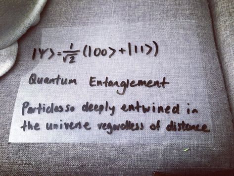 Quantum Physics Love Quotes, Quantum Physics Spirituality Tattoo, Quantum Entanglement Quotes, Quantum Entanglement Art, Quantum Physics Tattoo Ideas, Quantum Entanglement Tattoo, Quantum Entanglement Love, Quantum Mechanics Tattoo, Quantum Physics Tattoo