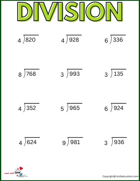 Divisions Worksheets For Third Graders | FREE Download Division Worksheets 4th Grade, Division Worksheets 3rd Grade, 3rd Grade Division Worksheets, Division Worksheets Grade 3, Christmas Multiplication Worksheets, 3rd Grade Division, Worksheets 3rd Grade, Math Worksheets For Kids, Printable Multiplication Worksheets