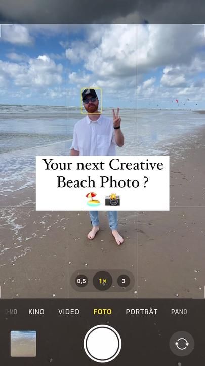 Edit Photography Ideas, Pics On The Beach Picture Ideas, How To Take Underwater Photos With Phone, Travel Photography Ideas Creative, Cool Camera Tricks, How To Take Pictures At The Beach, Cool Beach Pictures, Fun Beach Photo Ideas, Diy Beach Pictures