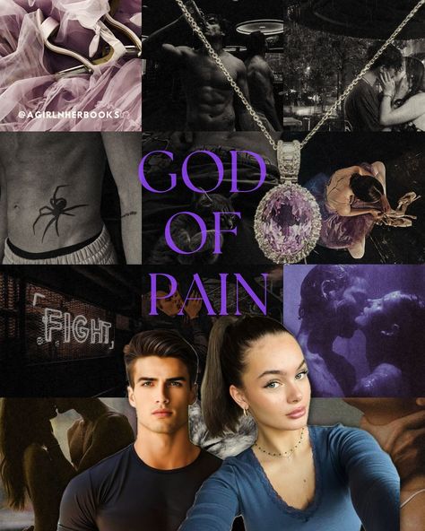 💜 God of Pain 💜 (Book 2 in the Legacy of Gods series) by Rina Kent ℝ𝕒𝕥𝕚𝕟𝕘: 4 ⭐️; 5 🌶️ ��𝕋ℝ𝕀𝔾𝔾𝔼ℝ / ℂ𝕆ℕ𝕋𝔼ℕ𝕋 WARNINGS: Please read these before you go off on your adventure - but if you don’t need em have fun and enjoy! 𝐑𝐞𝐯𝐢𝐞𝐰: 💜 I was so looking forward to Creighton. I am such a bookie that loves the broken, grumpy, dominate human- and he checks all of those boxes. Don’t mistake Creighton’s silence for weakness - the man is a BEAST! He’s also fully and completely lost for Annika. I found... God Of Pain Annika And Creighton, Creighton And Annika, God Of Pain Rina Kent, God Of Pain, Book Mood, Legacy Of Gods, Rina Kent, Dark Romance Books, Book Wallpaper