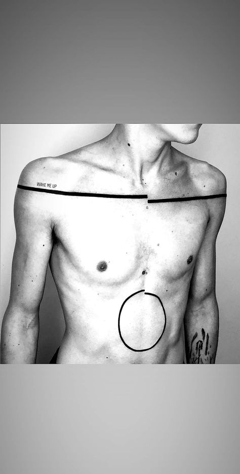 two lines on the collarbones  walking in one straight line, but cut in half Geometry Tattoo Design, One Line Tattoo, Geometry Tattoo, Dark Theme, Line Tattoo, Perfectionism, Line Tattoos, Turn Off, Fish Tattoos