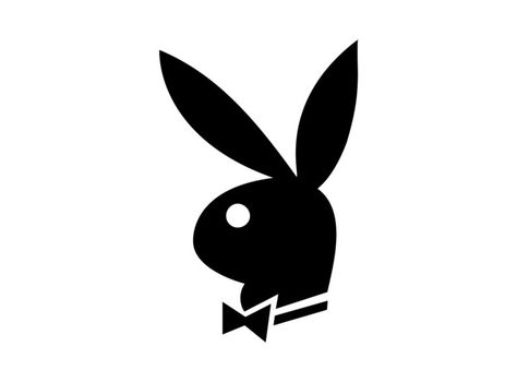 Bunny Tattoo Small, Playboy Bunny Tattoo, Playboy Tattoo, Tattoo Coloring Book, Playboy Logo, Arte Doodle, Bunny Tattoos, Tattoo Templates, Wall Window