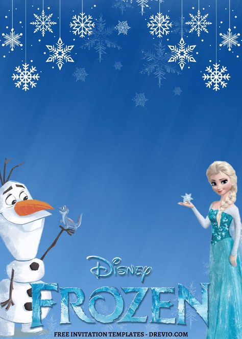 7+ Ice Princess Disney Frozen Canva Birthday Invitation Templates | Download Hundreds FREE PRINTABLE Birthday Invitation Templates Frozen Invitations Free Templates, Invitation Card Design Birthday, Elsa Birthday Invitations, Frozen Birthday Outfit, Princess Banner, Frozen Invitations, Disney Frozen Birthday, Elsa Birthday, Free Printable Birthday Invitations