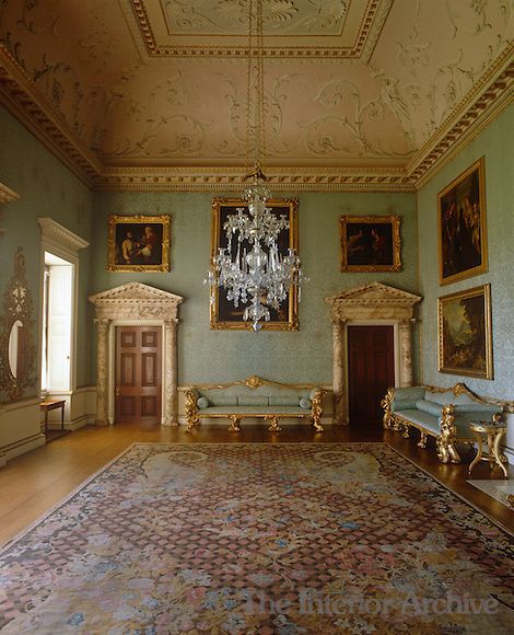 Kedleston Hall, John Linnell, Manor Interior, Rococo Interior, Robert Adam, Drawing Room Design, Home Drawing, Historical Interior, Georgian Interiors