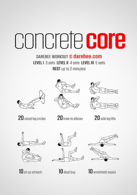 Concrete Core Workout Darbee Core Workout, Home Core Workout, At Home Core Workout, Strength Routine, Transformation Fitness, Core Strengthening Exercises, Core Strengthening, Men Exercises, Strengthen Core