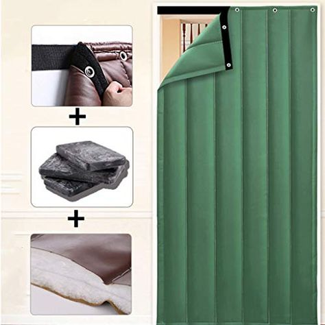 Insulated Door, Curtain Door, Hearth Rug, Small Fireplace, Privacy Curtains, Door Insulation, Cold Prevention, Brown Oxfords, Thermal Curtains