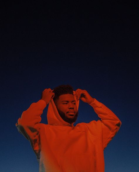 Khalid Aesthetic, Khalid, Aesthetic Wallpaper, A Man, I Hope, Orange