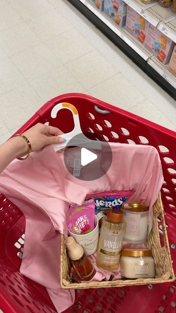 Emily ✨🤍 on Instagram: "Mother’s day gift idea ✨🩷🌷🎀   #mothersday #mothersdaygift #mothersdaygiftideas #mom #basket #basketgifts #giftideas #giftbox #giftforher #mothersdayideas #target" Target Gift Basket Ideas, Birthday Basket For Mom, Birthday Basket, Target Gifts, Mothersday Gifts, Diy Birthday Gifts, Diy Birthday, Gift Basket, Gift Baskets