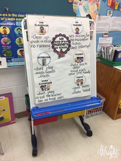 Role Play Scenarios, Classroom Management System, Teaching Manners, Boys Day, Student Goals, Good Manners, Positive Behavior, Anchor Chart, A Classroom