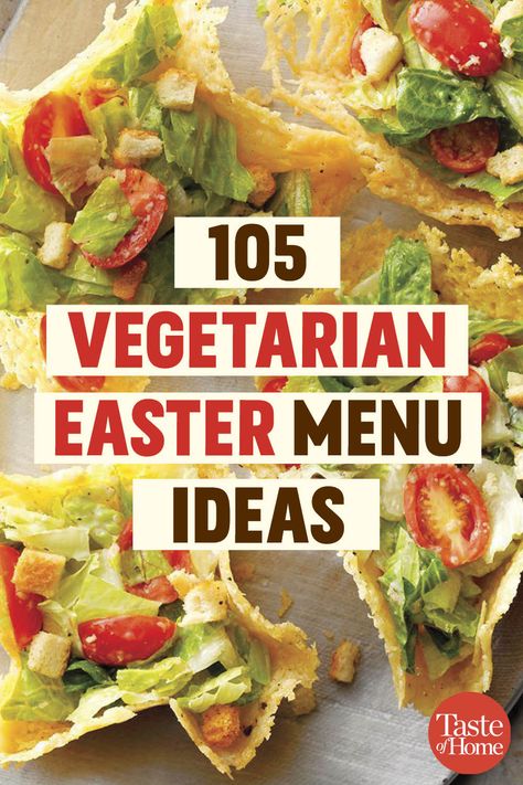 Veggie Easter Recipes, Vegetarian Easter Meal Ideas, Easter Lunch Vegetarian, Vegetarian Easter Brunch Recipes, Easter Meals Vegetarian, Vegetarian Recipes Easter, Vegan Easter Dinner Ideas, Easter Dinner Ideas Vegetarian, Vegan Easter Meals