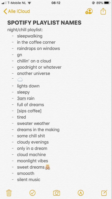 playlist names 
Playlist names
Spotify playlist names Chill Vibes Aesthetic Playlist Cover, Good Mood Playlist Names, Cute Names For Playlists, Cool Names For Spotify Playlists, Spotify Playlist Names Confident, Vibing Playlist Names, Spotify Playlist Covers Chill Vibes, Good Vibes Playlist Names, Rage Playlist Names