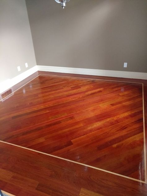 Cherry Hardwood Flooring, Brazilian Cherry Floors, Douglas Fir Flooring, Cherry Wood Floors, Laundry Floor, Cherry Floors, Real Hardwood Floors, Installing Hardwood Floors, Brazilian Cherry