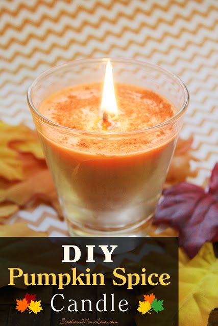 Pumpkin Spice Candle Diy, Renuzit Crafts, Diy Cinnamon Candle, Homemade Candle Recipes, Candle Cinnamon, Pumpkin Pie Candle, Candle Recipes, Diy Cinnamon, Pumpkin Scented Candles