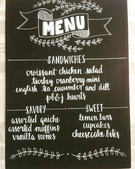 MENU BOARD Chalkboard #handdrawn #chalkboardart #menuboard Taco Menu Chalkboard, Food Menu Chalkboard, Chalkboard Menu Design Hand Drawn, Restaurant Board Design Chalkboard Walls, White Board Menu Design, White Board Menu Ideas, Chalk Price Board, Bakery Chalkboard Menu Ideas, Food Truck Signs Menu Boards