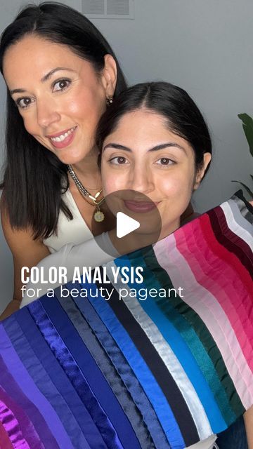 Julia Dobkine on Instagram: "Client Story!

Why do some outfits make you shine while others make you disappear? 🤨

My beautiful client @annettelsoto booked a Color Masterclass after watching @safiyany YouTube video. She noticed a huge difference in Safiya Nygaard’s looks after Safiya had a Color Analysis session with me. When Safiya switched her makeup and clothing to her True Winter palette, she glowed even more. ✨

As Annette was preparing for the Miss Illinois beauty pageant, she wanted to ensure she chose the best colors for her outfits—colors that would make her glow, stand out, and harmonize with her.

So, she came all the way from Illinois to have a Personal Colors Masterclass with me and discover her perfect color palette!

I am super excited for Annette! ✨

It’s so important to k Deep Winter Colour Palette Outfits, Winter Skin Tone Color Palette, Warm Winter Color Palette, True Winter Color Palette Outfits, Winter Color Palette Clothes, Cool Winter Color Palette Outfits, Winter Color Analysis, Deep Winter Color Palette, Safiya Nygaard