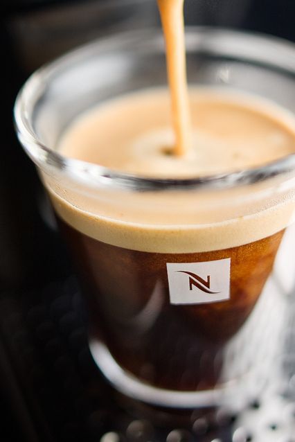 Nespresso Coffee Photography, Beautiful Coffee, A Cup Of Coffee, Great Coffee, Chocolate Coffee, Coffee Cafe, Espresso Coffee, Coffee Love, Coffee Art