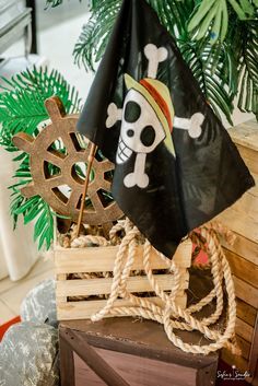 One Piece Party Theme Ideas, One Piece Centerpiece, One Piece Decoration Party, One Piece Anime Birthday Theme, One Piece Party, One Piece Birthdays, One Piece Theme, Lost Treasure, Pirate Theme Party