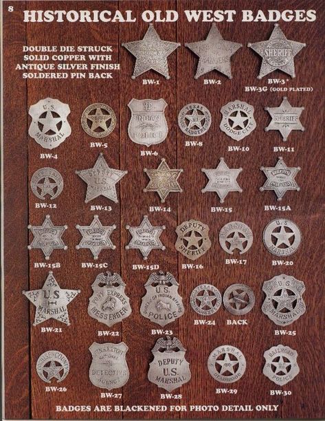 Wild West Clothes, Old West Photos, Police Badges, Cowboy Pictures, Sheriff Badge, Real Cowboys, Cowboy Aesthetic, Cowboy Gear, Wilde Westen