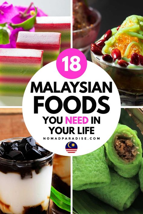 Maylasian Recipes, Malay Food Recipes, Malaysian Food Recipes, Malaysian Food Desserts, Malay Recipes, Singapore Recipes, Malaysia Recipes, Food Europe, Malaysian Recipes