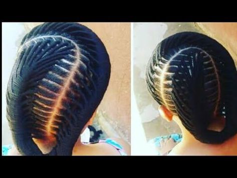 65 African threading hairstyle/thread hairstyles - YouTube Thread Hairstyles, Brazilian Wool Hairstyles, African Threading, Ghana Braids Hairstyles, Hair Threading, Natural Hair Stylists, African Hair Braiding Styles, Natural Afro Hairstyles, Natural Hair Twists