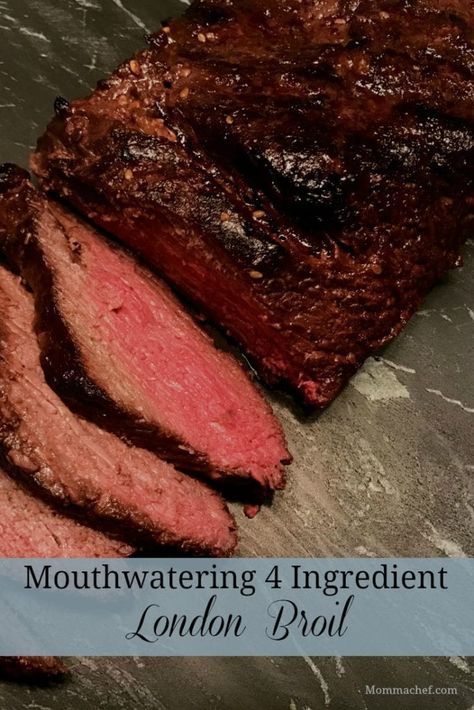 London Broil Recipe, London Broil Recipes, Chuck Steak, Diy Easy Recipes, London Broil, Honey And Soy Sauce, Recipes Quick, Beef Dinner, On The Grill