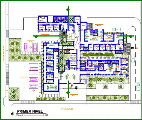 College and hospital site layout in dwg file. Hospital Site Plan, Plan Of A House, Drawing Bed, Site Layout Plan, Living Drawing, Hospital Floor Plan, Operation Theatre, Parking Plan, Site Development Plan