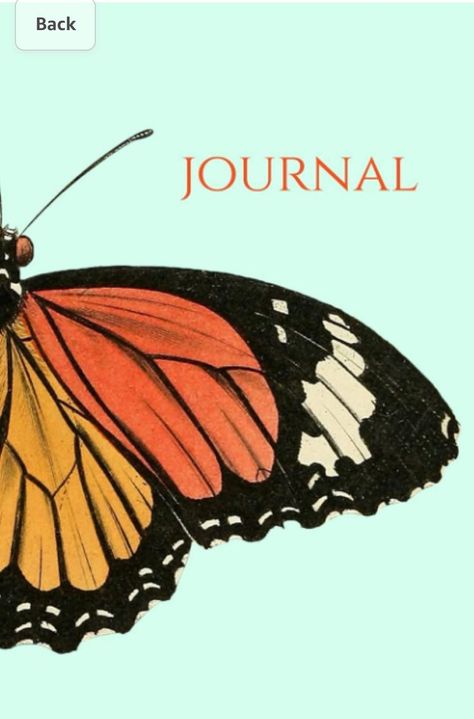 The cover features a beautiful large vintage monarch butterfly. The journal contains 120 lined pages and the paperback journal is printed with a soft matte cover and measures 6x9 - which makes for a beautiful gift, or a gift for yourself! #notebook #journal #jounaling #diary #drinijournals #butterflies #butterfly Vintage Monarch Butterfly, Butterfly Notebook, Butterfly Journal, Wings Book, Butterfly Books, Diary Covers, Minds Journal Quotes, Digital Notebooks, Notebook Journal