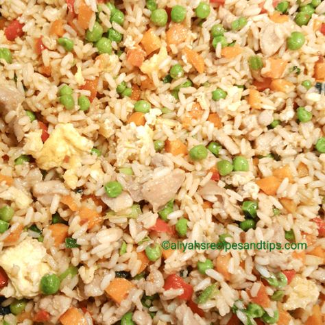 Teriyaki Rice 21 Day Fix Chicken Recipes, Dinner With Mushrooms, Fried Rice Ingredients, 21 Day Fix Chicken, Teriyaki Rice, New Chicken Recipes, Crockpot Pasta, Baked Chicken Recipes Easy, Mixed Veggies