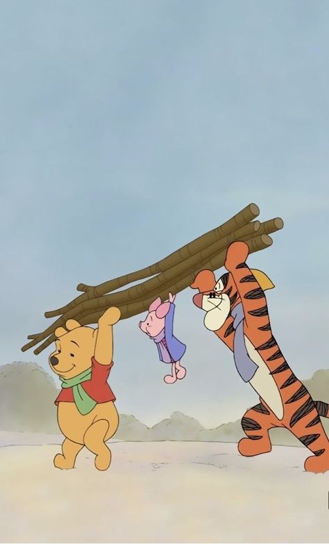 Winnie The Pooh And Tigger, Winnie The Pooh Drawing, Pooh And Tigger, Disney Characters Wallpaper, Winnie The Pooh Pictures, Winnie The Pooh Christmas, Cute Winnie The Pooh, Images Disney, Winnie The Pooh Friends