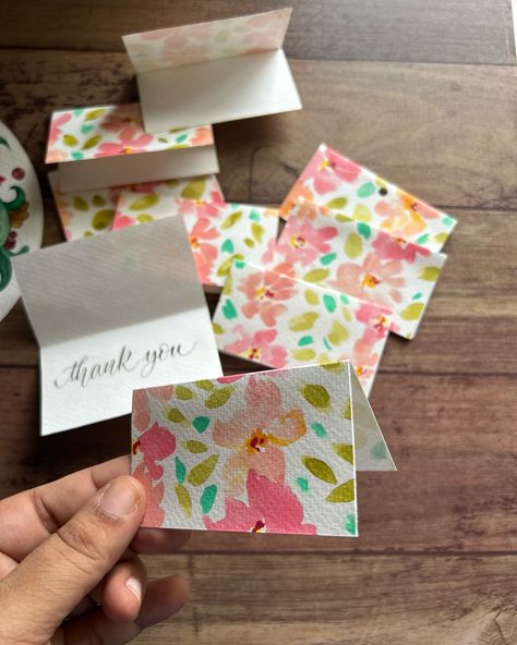 Thank you/ Birthday empty cards up on sale!! Dm for more details! #tags #diy #handmade Tags Diy Handmade, Watercolour Flower, Tags Diy, Flowers Card, Diy Canvas Art, Diy Canvas, Flower Cards, Diy Handmade, Watercolor Flowers