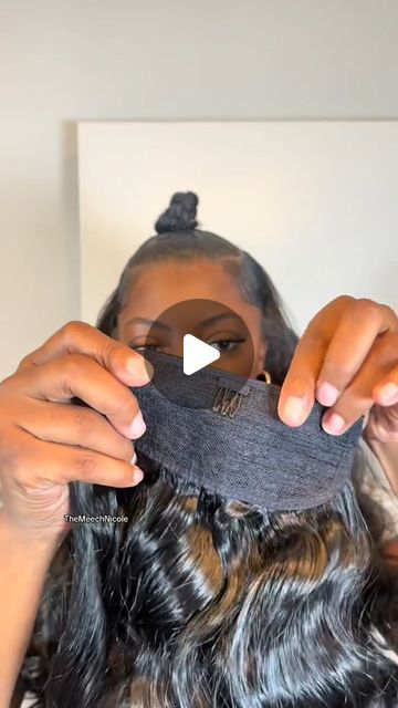 𝐒𝐨𝐠𝐨𝐨𝐝𝐡𝐚𝐢𝐫® Human Hair Lace Wig Store on Instagram: "Here’s a super easy half up half down hairstyle that requires no heat and no glue. 
🎉 All #hairbundles & #laceclosure & #lacewigs 20% Off link in my bio
🛒Search hair name: “halfwig01” on our bio link to order
——
🌸Cr  Tiktok :  themeechnicole 
👉 DM for wholesale business
💛 www.sogoodhair.com
√ 100% virgin human hair wigs, bundles,closure& frontal link in my bio
.
.
#wigs #lacewig #lacefrontwigs #wigsforblackwomen #wigtutorial #wigsnatched #blackhairstyles #wigslayer #lacewigs #meltdown #meltedhairline #wiginstall #wiginstallation #wiglife #wigstyling #pixiecut #queenshairstylist #masterstylist #bodywavehair #straightwig #curlywig #bobwigs #silkpressqueen #blackgirlmagic #laceclosurewig #wigunits💎" Lace Front Half Up Half Down, Half Up Half Down No Leave Out, Half Up Half Down Frontal Wig, How To Do A Half Up Half Down Hairstyle, Half Up Half Down Hair Black Women Curly, Half Wig Hairstyles, Half Up Half Down Wig, Quick Styles, Half Up Half Down Hairstyle