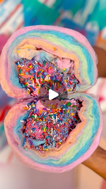 Icy-N-Spicy on Instagram: "✨🍨🍭 Have you ever tried our Giant Cotton Candy Burrito?✨🍭🍨🍡🍬 🌯, made with delicious homemade ice creams and toppings ✨🍭🍡🍬 . . It’s the perfect size for sharing, tag a dessert lover ✨🍨😍🍭🍡🍬🌯 . . Location📍: 1250 Ocean Drive, Miami Beach.  . . #icynspicymiami #instadessert #cottoncandy #miamibeach #fyp" Cotton Candy Toppings, Cotton Candy Burrito, Ocean Drive Miami, Dino Party, Ocean Drive, Dessert Lover, February 3, Ice Creams, Homemade Ice