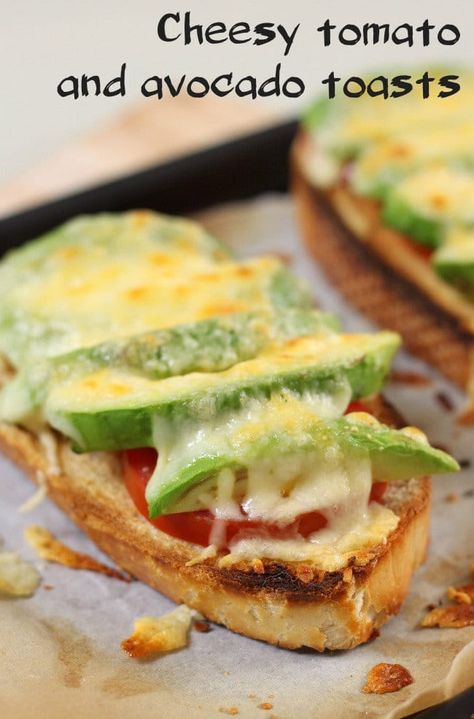 Toasted Sandwiches, Avocado Toasts, Quick Lunch Recipes, Avocado Toast Recipe, Avocado Recipes, Toast Recipes, Clean Eating Snacks, I Love Food, Appetizer Snacks