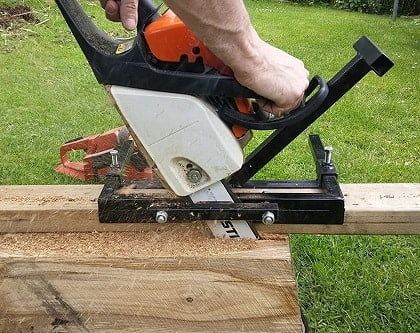 Best Chainsaw for Milling Lumber - Reviews & Top Picks Homemade Chainsaw Mill, Chainsaw Mill Plans, Portable Chainsaw Mill, Best Chainsaw, Bandsaw Mill, Chainsaw Mill, Gas Chainsaw, Wood Lumber, Stihl Chainsaw