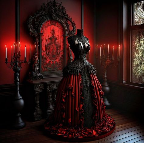 𝕸𝖗𝖘.𝕮𝖍𝖆𝖗𝖒𝖎𝖓𝖌𝕽𝖔𝖘𝖊 (Posts tagged vampire) Deep Red Velvet Bridesmaid Dresses, Vamp Dress, Vampire Wedding, Vampire Dress, Best Wedding Dress, Oh My Goddess, Goth Wedding, Dark Wedding, Goth Home Decor