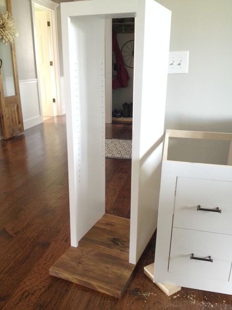 DIY Mudroom Built Ins--{A Before and After Transformation!} Mudroom Built Ins, Before And After Transformation, Diy Mudroom, Home Reno, Built Ins, Ironing Center, Reno, Building, Home Decor