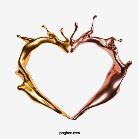 heart love,stereoscopic,metallic,fluid,gold plating,spatter,liquid,gold,golden,rose gold,flow,dynamic Melted Gold, Liquid Splash, School Photoshoot, Gold Splash, Horse Background, Metallic Liquid, Metal Font, Food Ad, Tattoo Reference