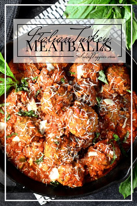 Turkey And Sausage Meatballs, Turkey Italian Meatballs, Turkey Italian Sausage Recipes, Turkey Sausage Meatballs, Crab Recipes Easy, Sausage Meatballs Recipes, Turkey Meatballs Crockpot, Italian Sausage Meatballs, Baked Crab Cakes