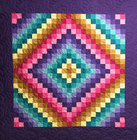 Pixel Quilting, Boys Quilt Patterns, Log Cabin Quilt Pattern, Rainbow Quilt, Scrap Quilt Patterns, Boy Quilts, Barn Quilt, Rag Quilt, Free Quilting