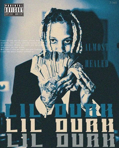 Lil Durk Poster, Album Posters, Teen Boy Bedroom, Lil Durk, Its Nice That, Boy Bedroom, Cd Cover, Teen Boy, New Poster