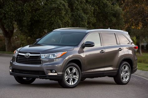 2014 Toyota Highlander Toyota Highlander Xle, 2015 Toyota Highlander, Toyota Usa, Toyota Suv, Dream Cars Bmw, Hummer Cars, Toyota Vios, Hybrid Car, Automotive News