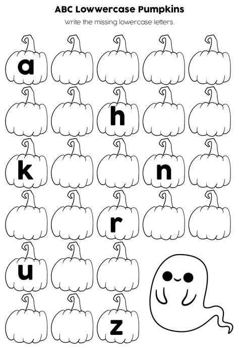 Read And Find Worksheet, October Prek Worksheets, Halloween Preschool Writing Activities, Free Halloween Homeschool Printables, Free Kindergarten Halloween Worksheets, Halloween Alphabet Worksheets, Kindergarten Fall Worksheets Free Printables, Halloween Letter Worksheets, Halloween Math Worksheets Kindergarten