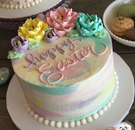 Easter Cake Designs, Easter Themed Cakes, Easter Cake Easy, Easter Cake Decorating, Easter Cookie Cake, Easter Deserts, Cake Decorating Party, King Cakes, Local Bakery