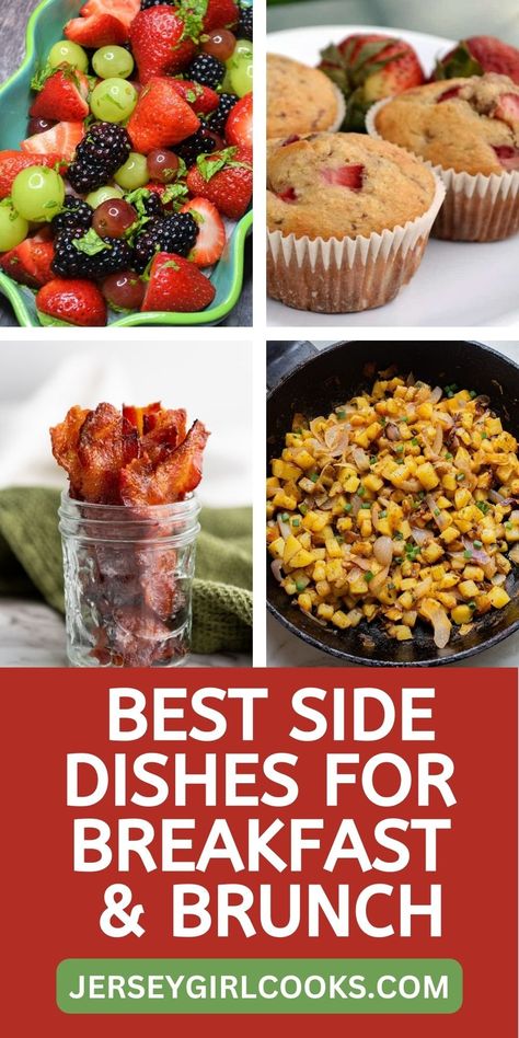 Upgrade your breakfast routine with these delectable side dishes! Whether you're craving something savory or sweet, these recipes are sure to impress. Start your day right with your favorite breakfast staples adding a new side dish to mix it up. Perfect for brunch gatherings or a cozy morning at home, these breakfast sides will add a delicious twist to your morning routine. Click for a list of recipes and get inspired and explore a variety of flavors to create the ultimate breakfast spread! Breakfast For Dinner Sides, Brunch Sides Dishes, Breakfast Sides Easy, Sides For Breakfast, Breakfast Fruit Ideas, Brunch Side Dishes, Breakfast Side Dishes, Breakfast Staples, French Toast Bites