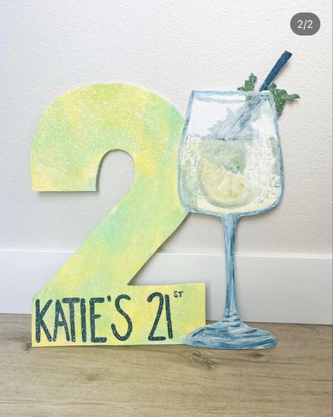 Margarita 21st Birthday Sign, Twenty First Birthday Party Ideas, 21st Sign Ideas, 21 Bday Sign, Sign Night 21st Birthday, 21st Birthday Sign Ideas, 21st Bday Party Ideas, Courtney Core, 21 Banner